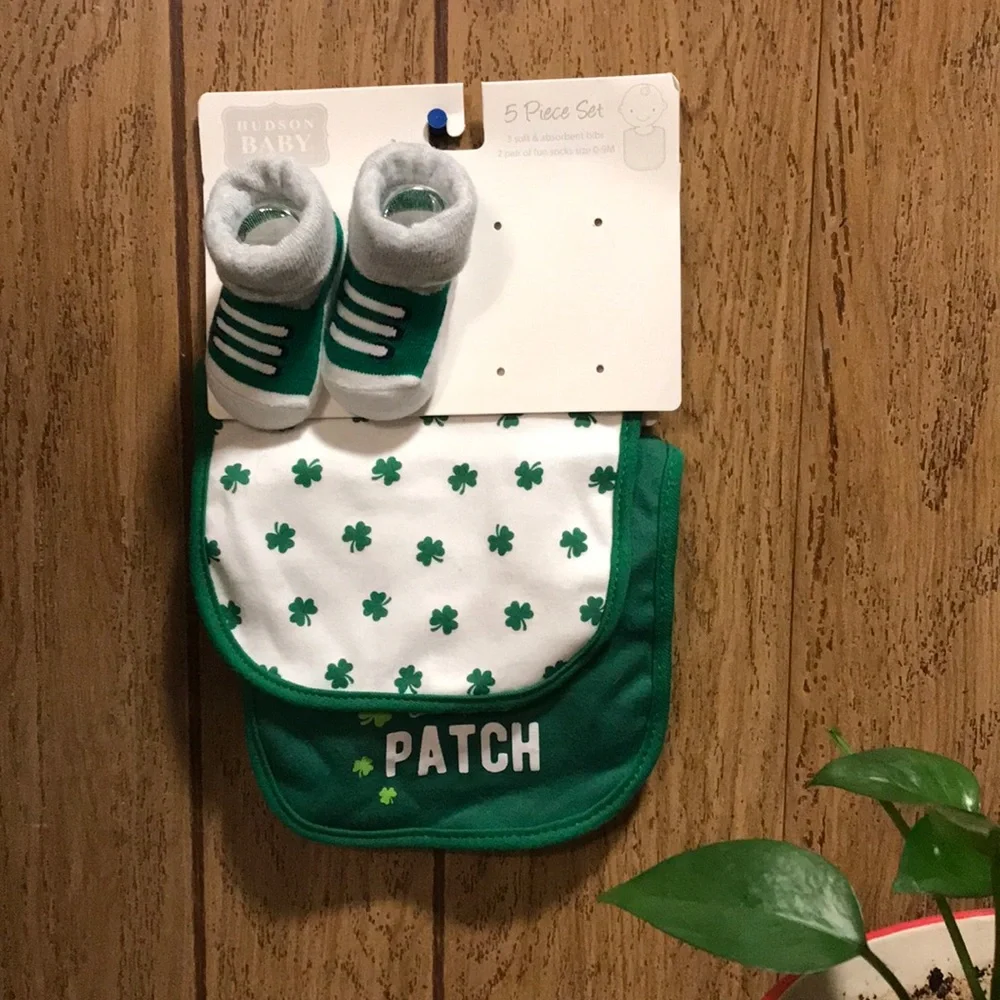 HUDSON BABY 3 PIECES SET